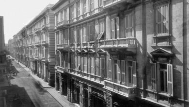 شارع فؤاد في الإسكندرية عام 1884 في صورة تاريخية نادرة.